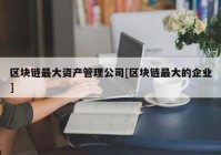 区块链最大资产管理公司[区块链最大的企业]